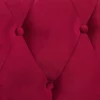 3-Sitzer CHESTERFIELD dunkelrot Samt CH