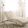 Chaiselongue LOIRET beige verstellbar CH