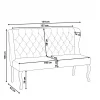 Sofa TORSBY dunkelgrau CH