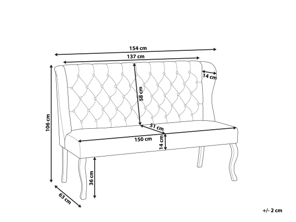 Sofa TORSBY dunkelgrau CH