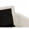 Sofá 2 lugares em bouclé branco TUVE
