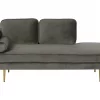 Chaiselongue MIRAMAS links taupe CH