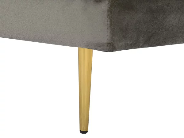 Chaiselongue MIRAMAS links taupe CH