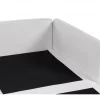 Sofá de canto modular 3 lugares em tecido cinzento claro à direita EGERIS