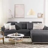 Sofa OSLO Ecksofa L grau CH