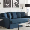 3-Sitzer Sofa GILJA marineblau CH