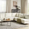 5-Seater Modular Corner Sofa UNSTAD White DEF