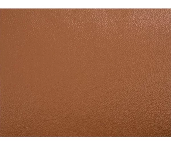Conjunto de sofás reclináveis de 4 lugares em pele castanha dourada NARWIK