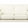 Sofa LOKKA, 2 sitzer off-white fabric DEF