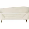 Velvet Sofa SAVAR Beige DEF