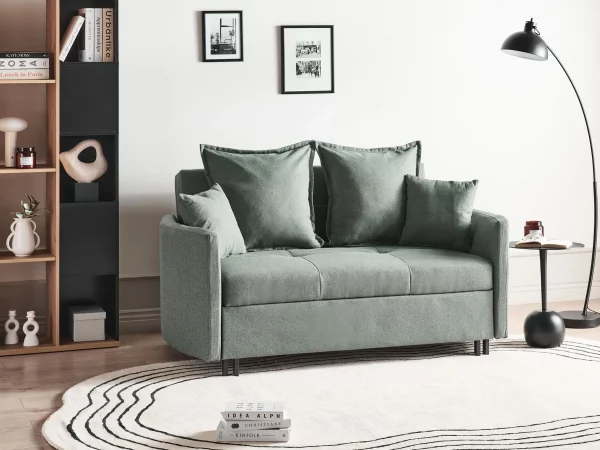 Sofa, HOVIN, Green, DEF