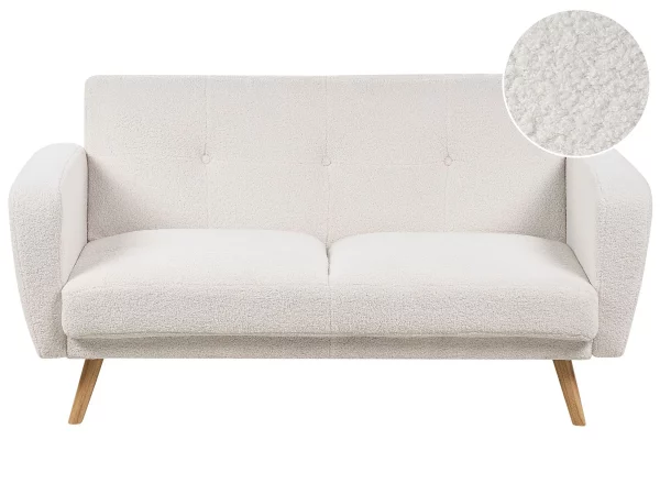 2 Seater, FLORLI, White Boucle, DEF
