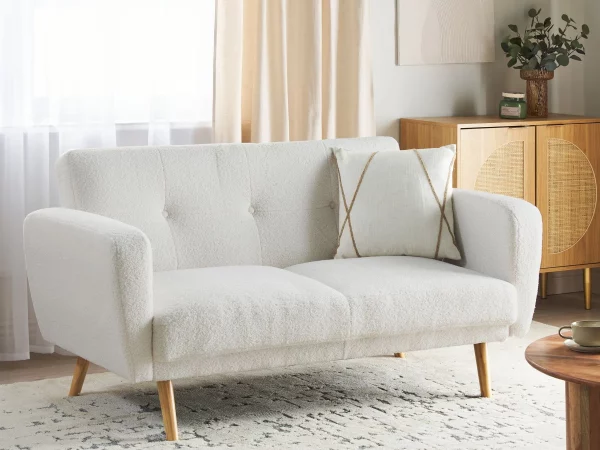 2 Seater, FLORLI, White Boucle, DEF