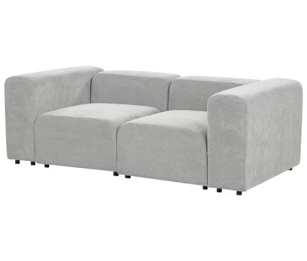 Sofá modular 2 lugares em bombazine cinzento FALSTERBO