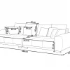 Sofa, TORPO, dark green DEF