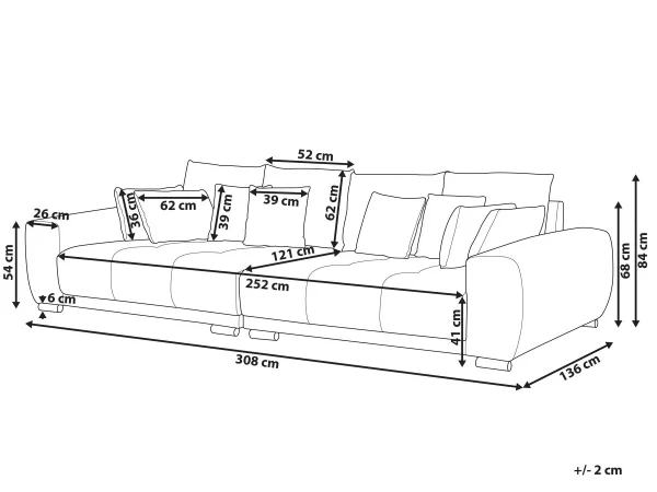 Sofa, TORPO, dark green DEF