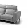 Chaise longue relax elétrica SALMA esquerda 4 lugares cinza