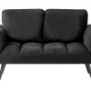 Sofa, BREKKE, schwarz CH