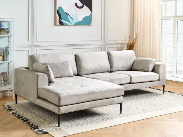 Corner Sofa R, FLAM, Grey, DEF