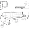 RH Corner Sofa, ALNES, Off-White, DEF