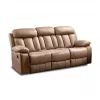 Sofá Kendal de 3 lugares para relaxar, duehome, Beige (ancho),