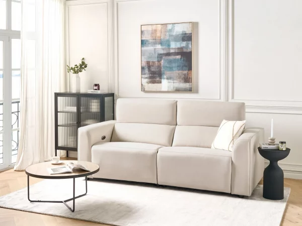 Sofa, ULVEN, White, DEF