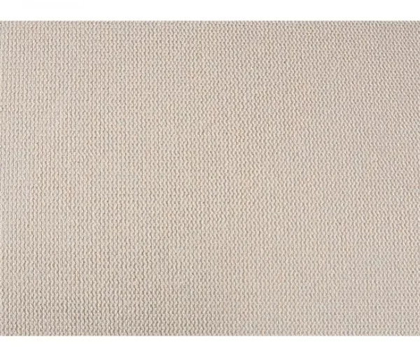 Chaise-longue em linho sintético e pele sintética creme e castanho escuro MALMOS