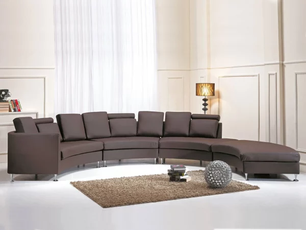 Sofa ROTUNDE braun CH