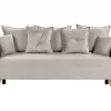 Sofa bed VALLANES, taupe DEF