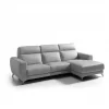 Chaise longue relax elétrica SALMA dereita 4 lugares cinza