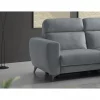 Chaise longue relax elétrica SALMA dereita 4 lugares cinza