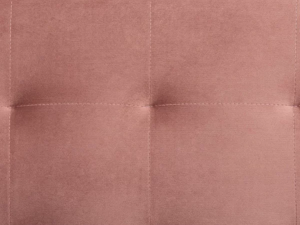 Schlafsofa ABERDEEN Samt Rosa Otto+Mittel L/R CH.