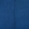Ecksofa R OSLO Samtstoff dunkelblau mit Ottomane CH