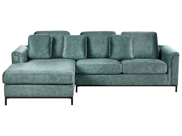 Sofa OSLO R Teal Velvet DEF