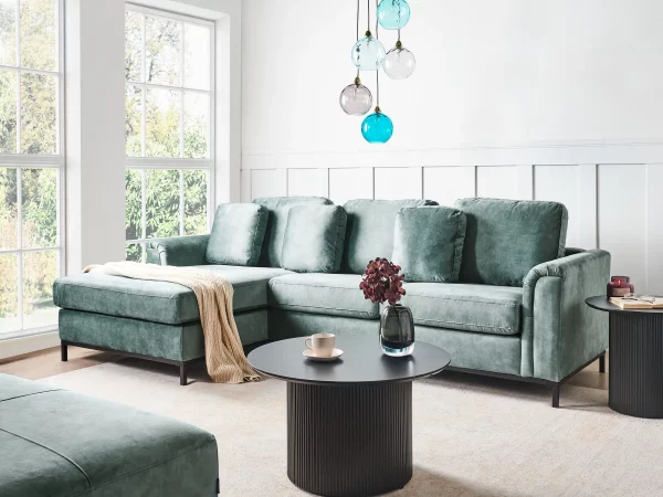 Sofa OSLO R Teal Velvet DEF