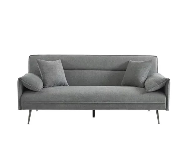 Sofá cama 3 lugares EIDEN cor cinza