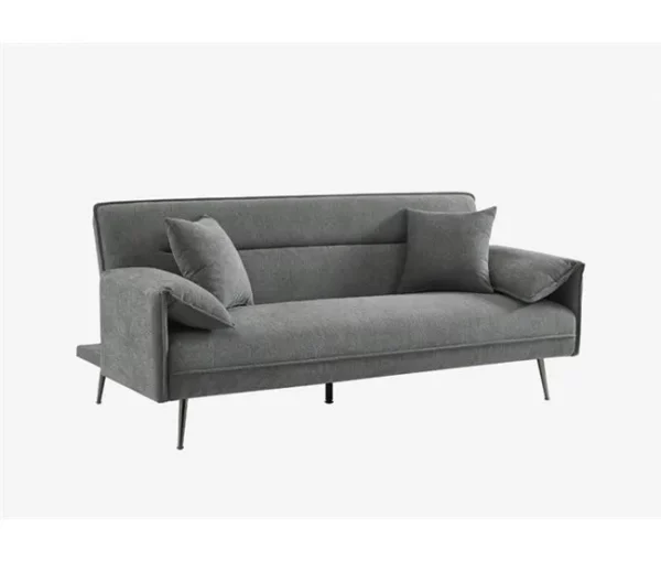 Sofá cama 3 lugares EIDEN cor cinza