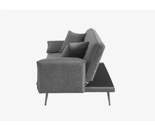 Sofá cama 3 lugares EIDEN cor cinza