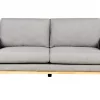 2 Seater Fabric Sofa Grey SIGGARD,DEF
