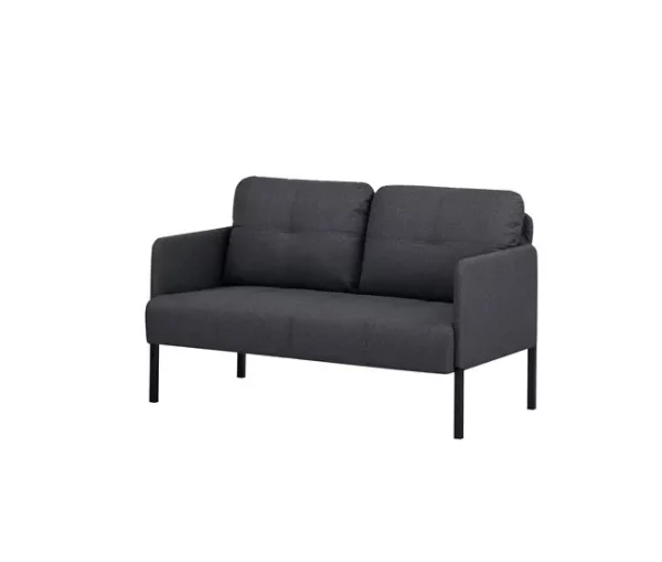 Sofá 2 lugares POP cinza escuro