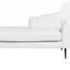 Right Hand Boucle Chaise Lounge ALLIER Cream DEF