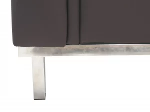 Sofa Ecksofa L OSLO BRAUN - CH