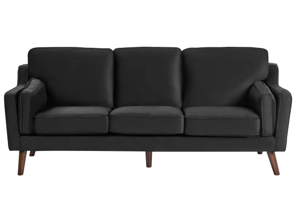 Sofa LOKKA, 3 sitzer schwarz CH