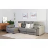 Chaise longue KLEE esquerda 4 lugares vison