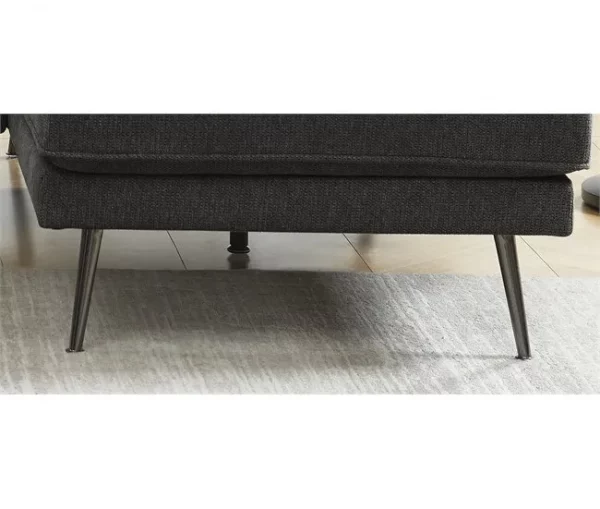 Chaise longue 4 lugares COSMO dereita cinza