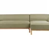 Left Corner Sofa Green SOSJO