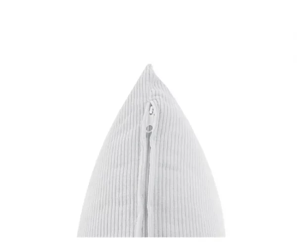 Chaise-longue em bombazine branco sujo LEMVIG