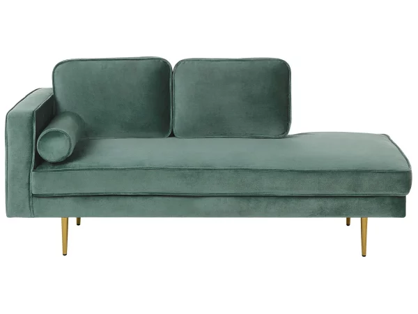 Chaiselongue MIRAMAS links mintgrün CH