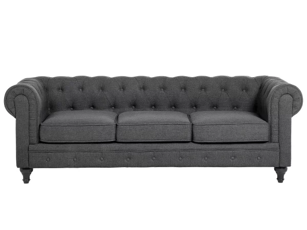 3-Sitzer CHESTERFIELD Grau CH.