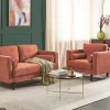 2 Seater+Armchair NURMO Golden Brown DEF